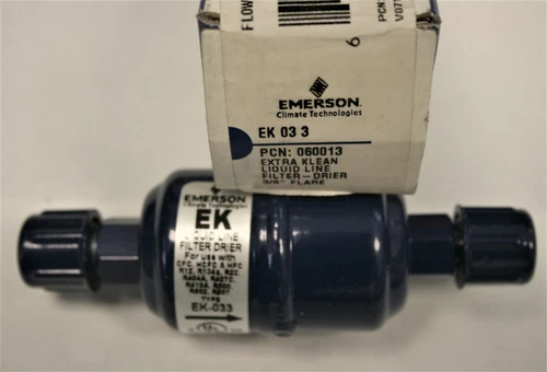 Emerson EK-033 Filter Drier 3/8" SAE Flare PCN 060013 - New