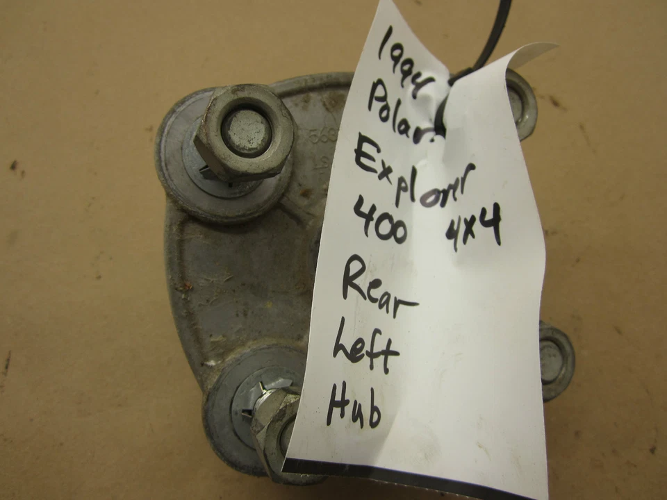 Cubo traseiro esquerdo Polaris Explorer 400 4x4 1994 fabricante de equipamento original - Imagem 2 de 4