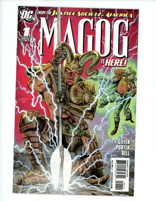 Magog #1 2009 NM DC Comics Latest member of the Justice Society of America