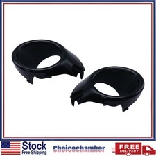 Fog Lamp Trim Set Left Right Side Fits 2013-2015 Honda Civic Si