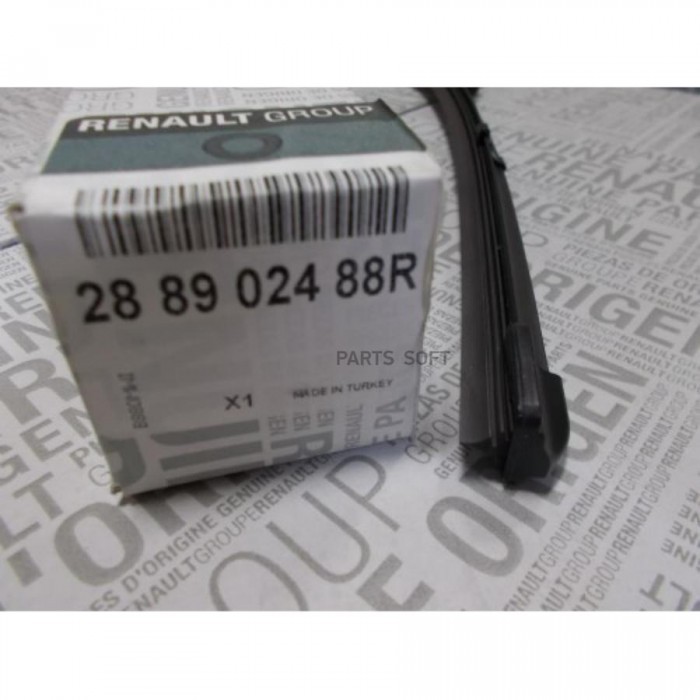 Balai d'essuie-glace 600mm aérodynamique anti-traces pour Renault Clio III et Peugeot 301