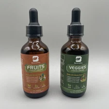 Beworths 2‑oz Fruits & Veggies Liquid Drops Supplement – Immune Energy Digestive