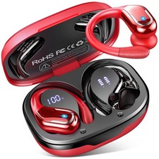 New Best Earbud, 75Hrs Bluetooth 54 Headphones IP7 Waterproof for Sport, Running
