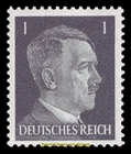 EBS Germany 1941 - Hitler Head - 1 Pfennig - Hitlerkopf - Michel 781 - MNH**