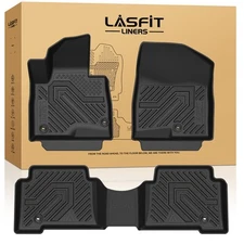 LASFIT Floor Mats for Hyundai Santa Fe Sport 2013-2018 5 Seats Waterproof Liners