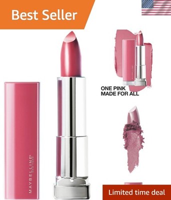 Satin Hydrating Lipstick in Pink For Me by Maybelline - Perfect for All Skins