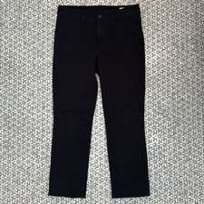 Women's AYR The Daily Dose Straight Leg Chino Pants in Black, Size 29