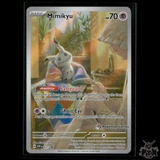 Mimikyu (Pokemon Center Stamped) 075 SV: Scarlet & Violet Promo Cards NM Pokemon