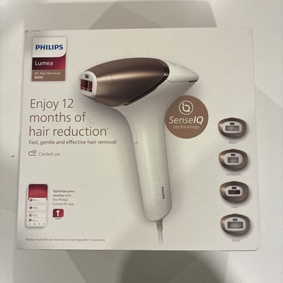 Philips Lumea IPL 8000 Series BRI948/00 Haarentfernungsgerät mit SenseIQ