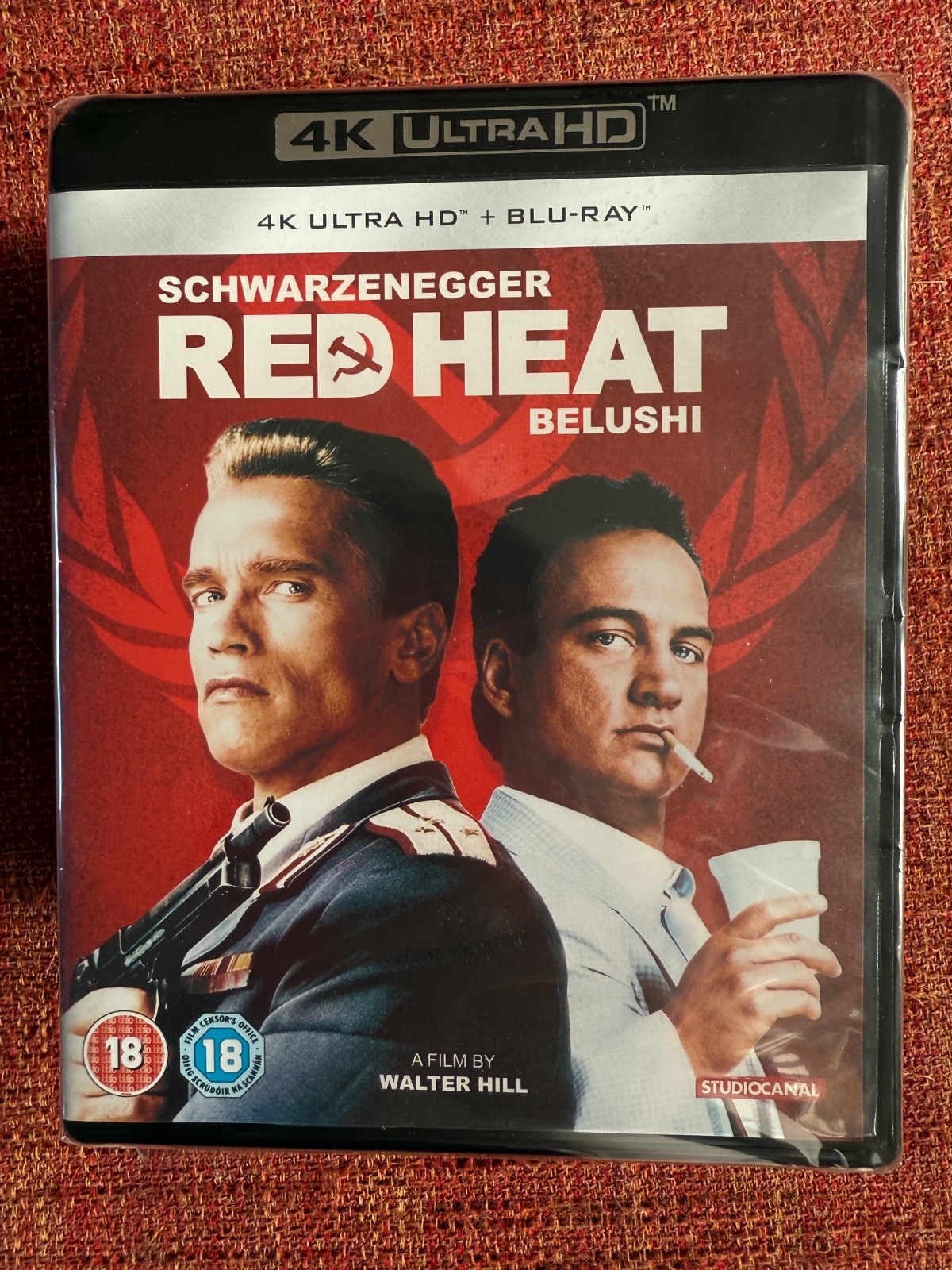 RED HEAT [4K UHD + BLU-RAY] NEW & SEALED