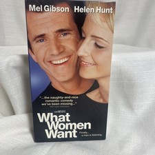 What Women Want VHS, 2001 Mel Gibson Helen Hunt