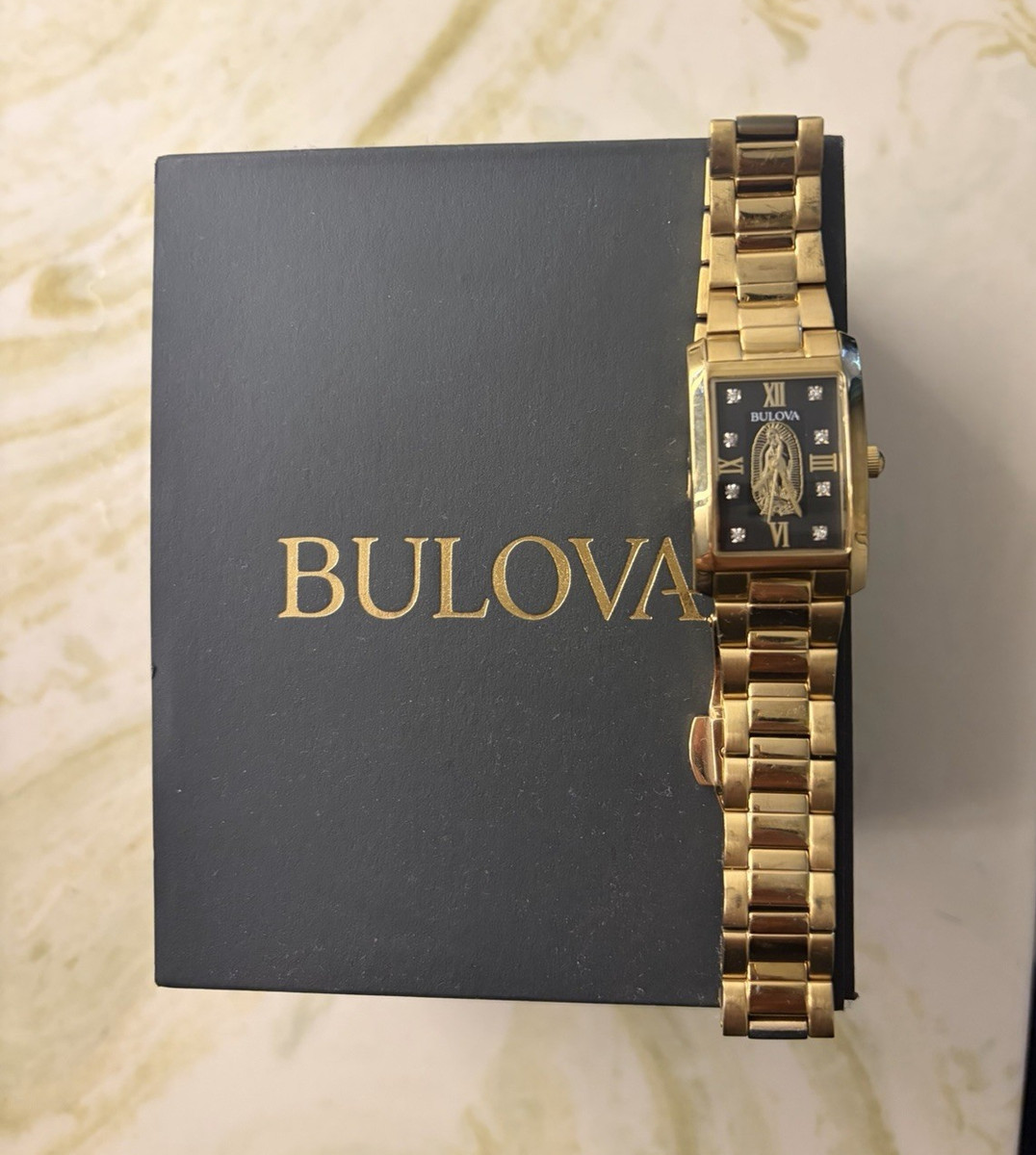 Bulova Gold Watch in Box Vintage Men main image 4
