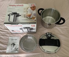 Image of [BRAND NEW] Morphy Richards Professional One Touch 6 Litre Pressure Cooker