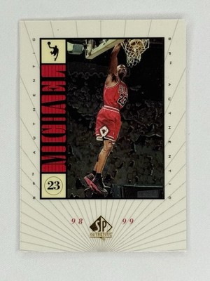 1998-99 UD SP Authentic #M1 Michael Jordan MICHAEL
