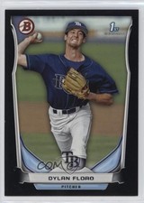 2014 Bowman Prospects Black 58/99 Dylan Floro #BP16 d4v