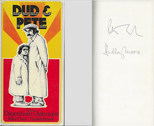 DUDLEY MOORE & PETER COOK Signed DUD & PETE: THE DAGENHAM DIALOGUES 1971 1st HC
