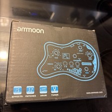 Ammoon Pockrock Black Portable Guitar Effects...