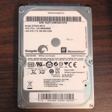SAMSUNG ST500LM012 500GB 5.4K 6G 8MB 2.5in SATA Drive for Laptops PS4 XBOX One S