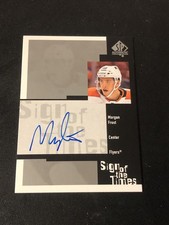 2019-20 SP Authentic 1999-00 Retro Sign of the Times Morgan Frost Rookie Auto RC