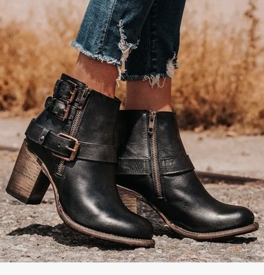 Freebird Boots 9 Bolo Black - This Look Like They Have Never Been Worn