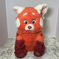 Disney Parks Turning Red Mei Plush 16  Red Panda Pixar Stuffed Animal Toy
