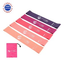 Resistance Loop Exercise Bands Set of 5 12 x Limm Stretch Working Instruction