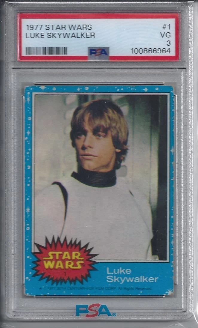 Star Wars Professional Sports Authenticator (PSA) 1977 Year
