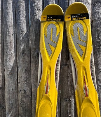 K2 Apache XTR skis 167cm PREOWNED yellow 119 . 72 . 103 | eBay