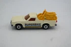 Vintage 1977 MATCHBOX Superfast #60 Holden Pick-Up Superbike 2 Yellow Bikes