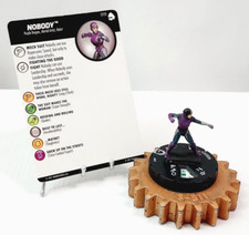 HEROCLIX TMNT Series 3 Shredder's Return Rare 019 Nobody w/Card