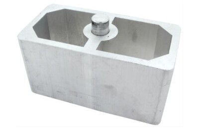 2.5-Inch Aluminum Extruded Leaf Spring Lowering Block – C23219 – Rear Mount