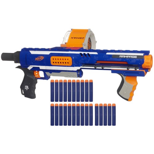 New NERF Elite RAMPAGE Dart BLASTER - Picture 1 of 2