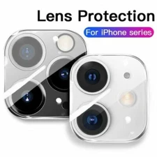 For iPhone 15 14 13 12 11 Pro Max Tempered Glass Camera Lens Cover Protector