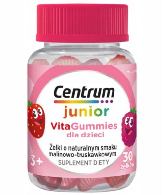 CENTRUM JUNIOR VitaGummies, 30 Jelly Beans für Kinder, żelki dla dzieci