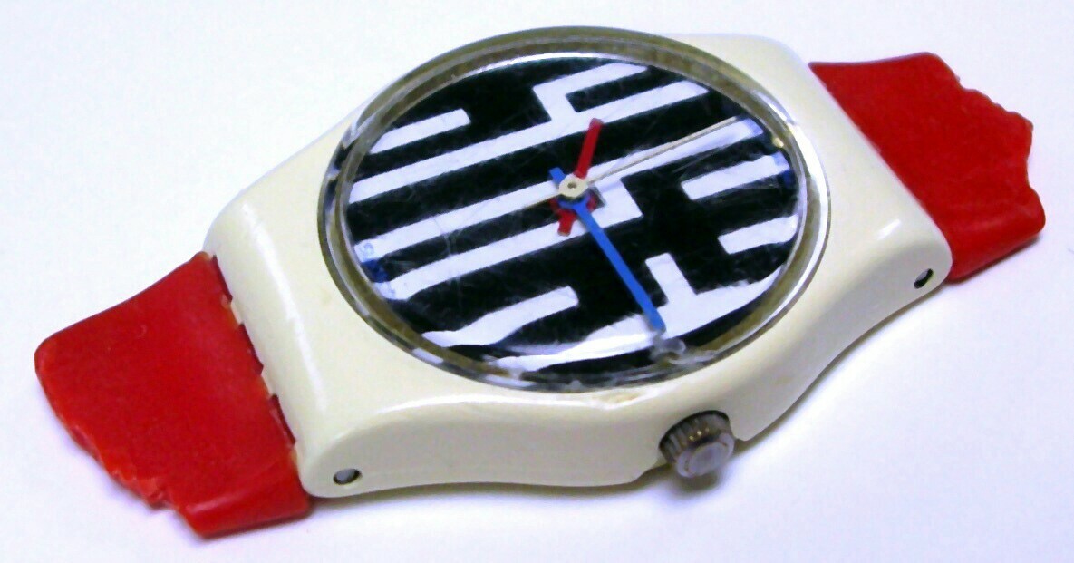 RARE - SWISS PLASTIC QUARTZ WRIST WATCH SWATCH S726 | eBay