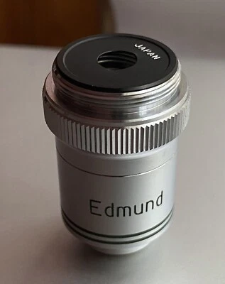 AR coated Edmund 20X Achromatic microscope objective