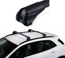 Dachträger Cruz Airo Fuse Schwarz ALU Für  Hyundai i30 Fastback PD 2018-