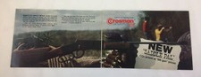 1976 anuncio de dos páginas - rifle de aire comprimido carabina Crosman CO2 modelo 73