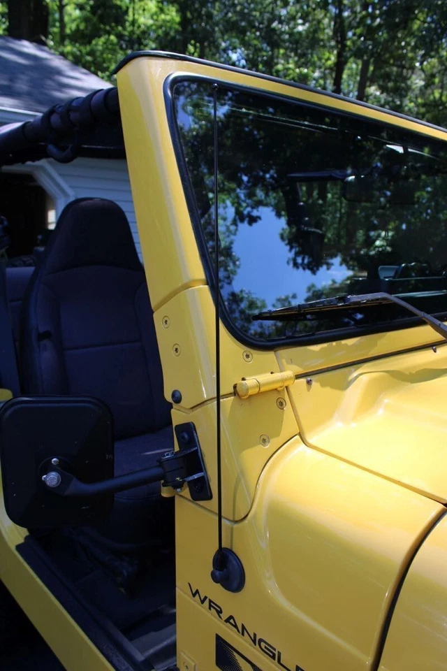 21" Black Antenna Mast AMFM for JEEP WRANGLER 1987-2006 YJ/TJ 1987-1997-2006 New - Image 3 of 4