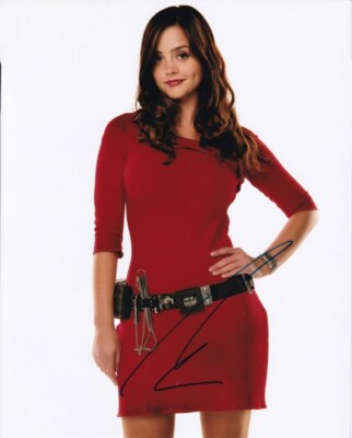 JENNA COLEMAN signed Autogramm 20x25cm DOCTOR WHO in Person autograph COA