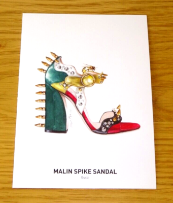 ICONIC SHOES POSTCARD ANTONIO SOARES MALIN SPIKE SANDAL BY