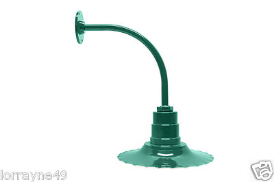 Vintage Radial Wave Lighting Fixture Facing Gooseneck AGB110-AR12 FOR 100W  