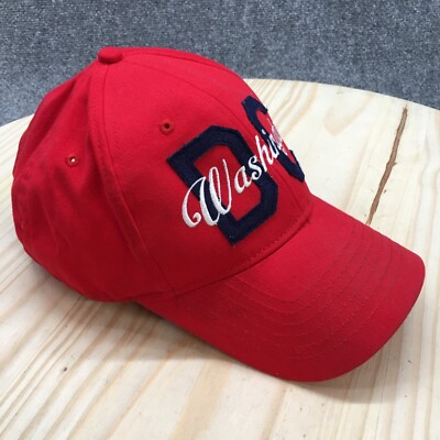Washington DC Smithsonian Institution Baseball Cap Mens One Size Red Curved Bill