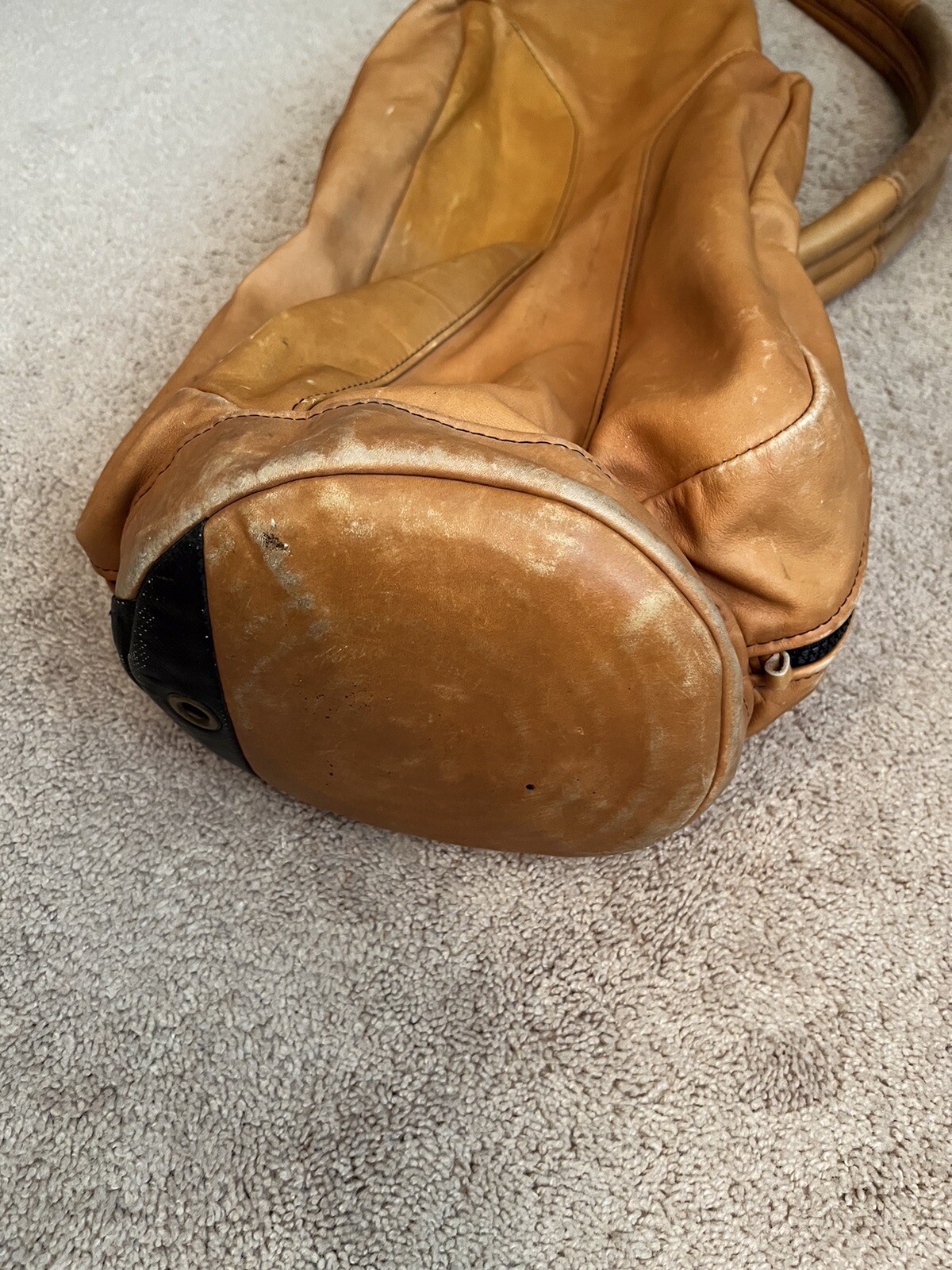 Mackenzie Leather Golf Bag Trestle Sticks Included eBay