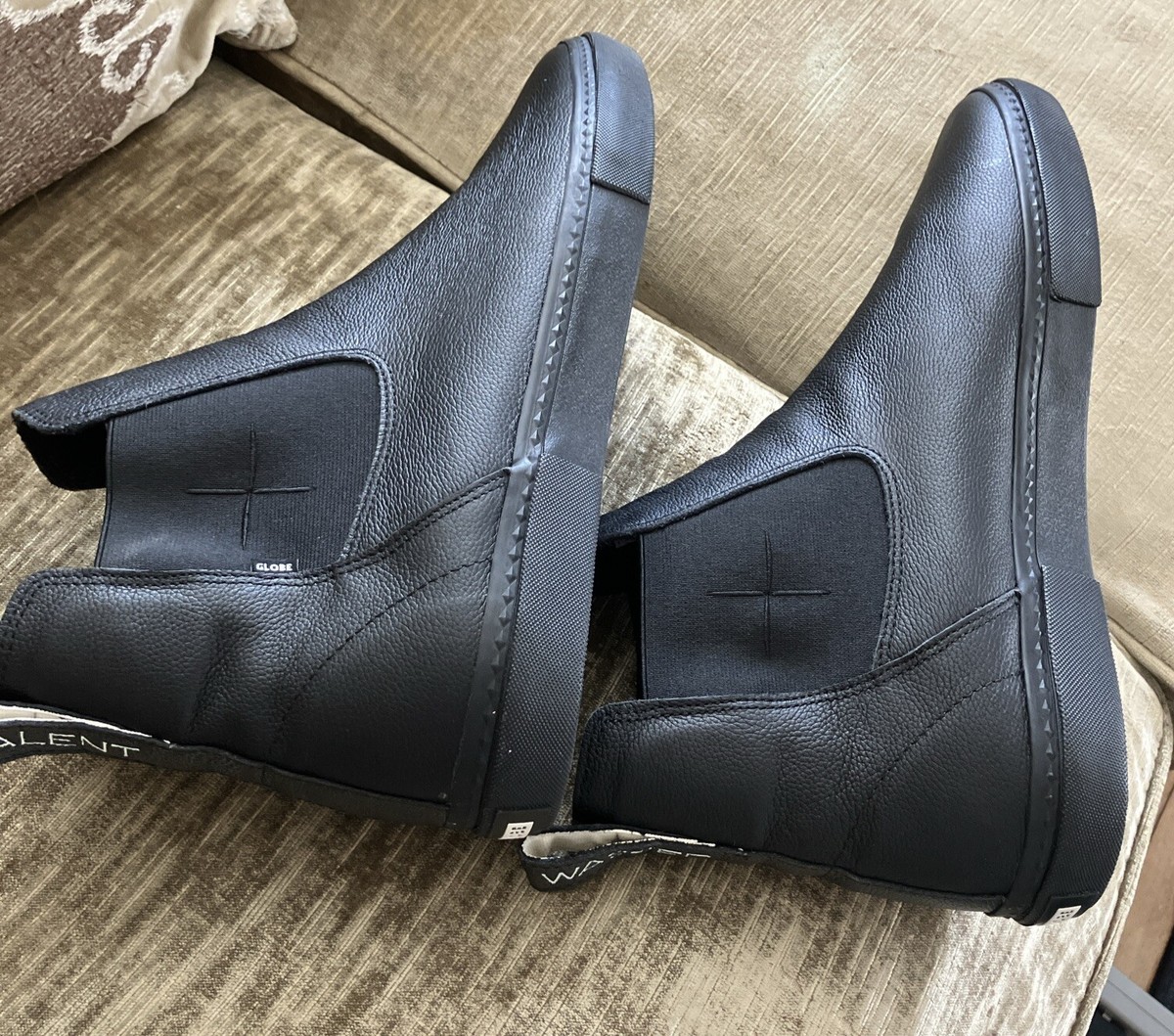 Globe Footwear Globe Dover II Wasted Talent Black Mens Shoes Size