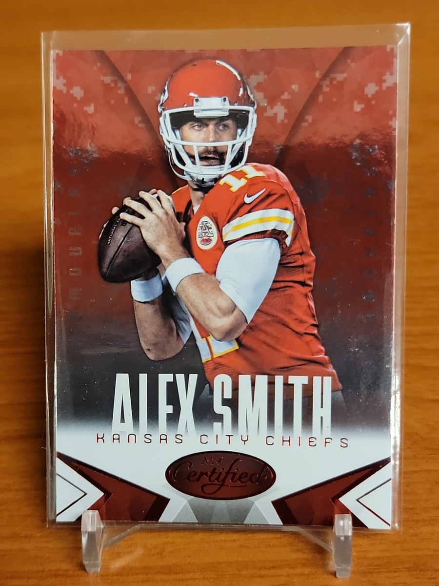 2014 Certified Camo Red #48 Alex Smith Kansas City Chiefs