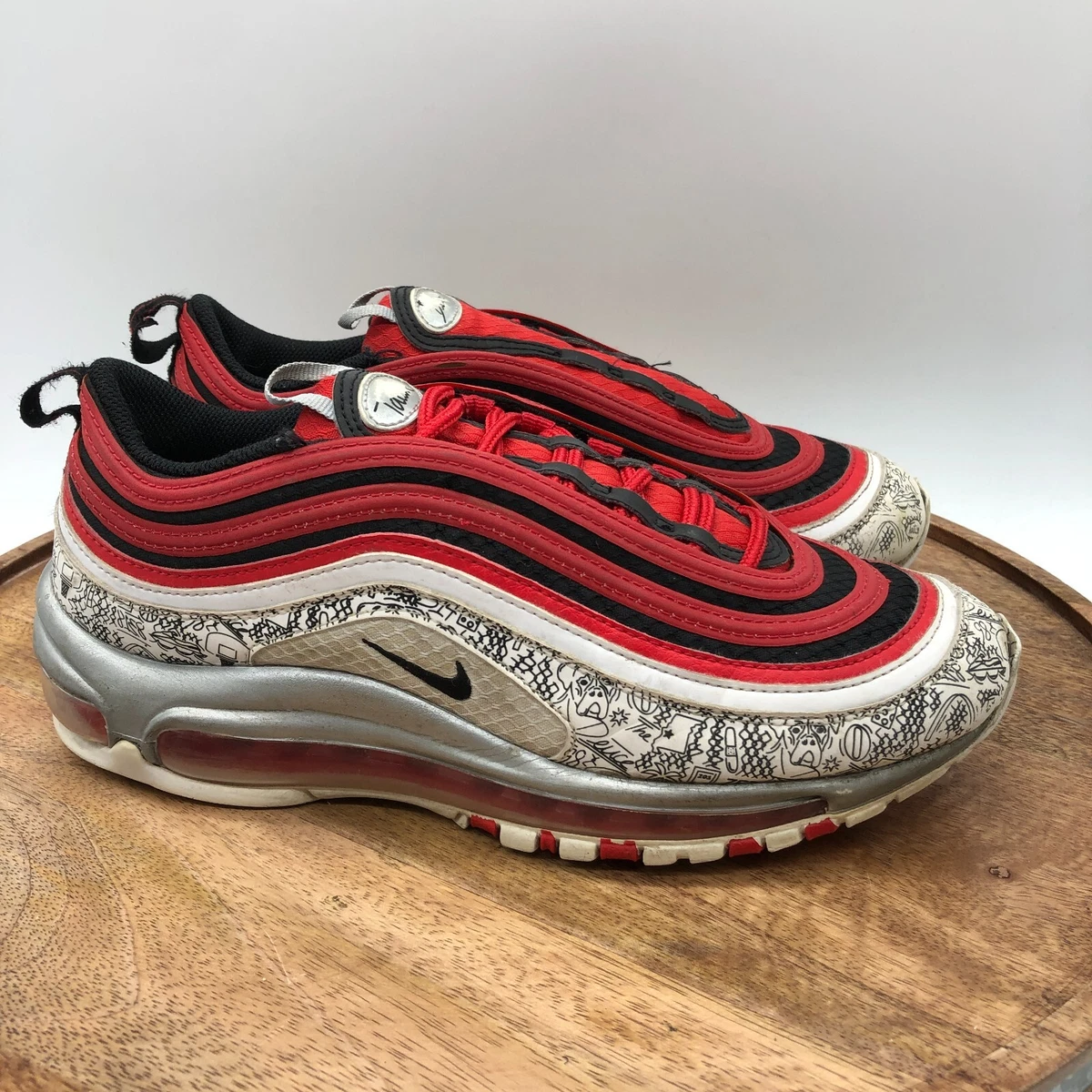 Nike Jayson Tatum x Air Max 97 GS Athletic Shoes CJ9891 600 Size 7Y Womens  8.5