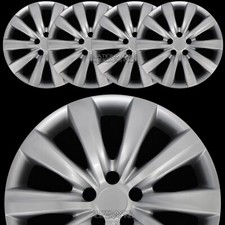 4 New 09-2015 Toyota Matrix 16 Wheel Covers Rim Tire Hub Caps With Steel Clips
