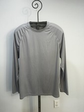 Under Armour Combine Men's Lg Gray heat gear loose shirt