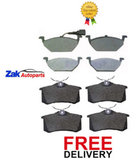 FOR SKODA FABIA 1.4 1.9 SDi TDi (2000-2006) FRONT & REAR BRAKE PADS SET NEW